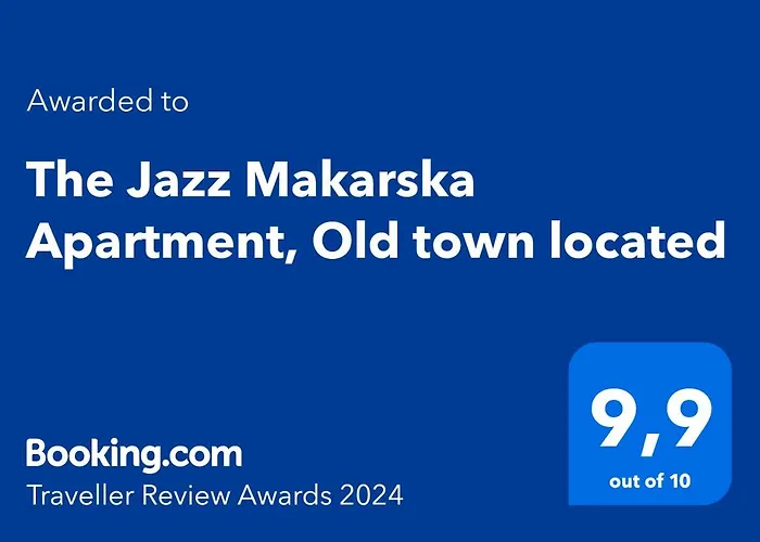 The Jazz Makarska Apartment, Old Town Located,Free Parking